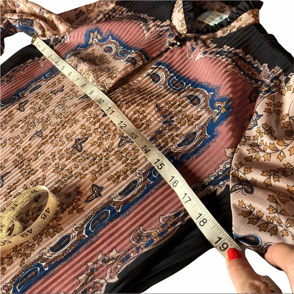 Lady Carol Petites Vintage Blouse Butterfly Pattern size SP - Picture 10 of 16